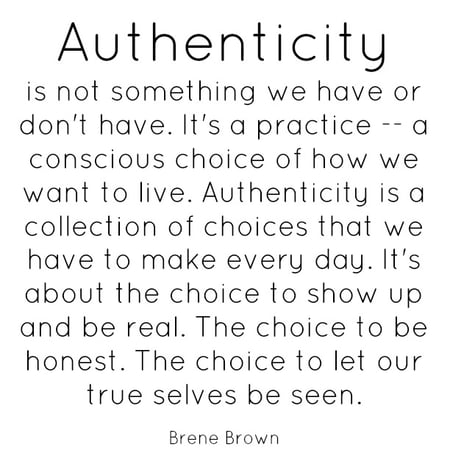 authenticity